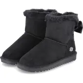 Dockers by Gerli Kinderschuhe Mädchen Winterstiefel Schwarz Freizeit