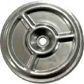 Wovar Drukverdeelplaten | Rond ø70 mm | RVS A2 | Doos 100 stuks