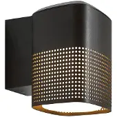 Nordlux Wandlamp buiten Sidara, dimbaar, zwart, Aluminium, Modern, Wandlamp buiten