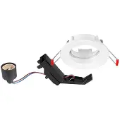 Sylvania Inset Trend 62 Flush GU10 armatuur | Ø 78 mm | IP23 | Wit