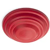 Bailey Plafondkap groot rood Ø15 x 4 cm