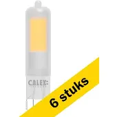 Calex 6x G9 LED capsule | COB | Mat | 2200K | 2W (19W)