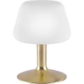 Paul Neuhaus Nachtlampje Till, dimbaar, messing / goud, Woon-/ Eetkamer, metaal, Modern, Tafellamp