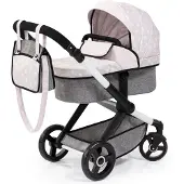 Bayer – Poppenwagen Xeo – Roze/Grijs
