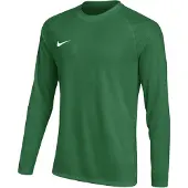 Nike Dri-FIT Park VIII Voetbalshirt Lange Mouwen Kids Donkergroen Wit