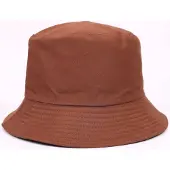 Jumada 's Bucket Hat-Bruin-Vissershoedje-Zonhoedje-Emmeren-Hoedje voor Volwassenen-Perfect voor Festivals"