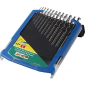 Wolfcraft - Metaalborenset Ø 1,5 tot 6,5 mm - 13 delig - Metaalboren set HSS geslepen - Metaal Boor - 7100000
