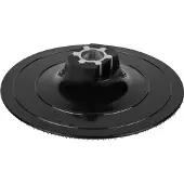 Wolfcraft Hechtsteunschijf | Met M14 | Ø125mm | 1 stuk - 2285000