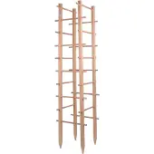 UNUS Klimtoren planten voor klimplanten hout 150 cm naturel