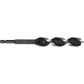 Wolfcraft - 18mm Slangenboor voor Houtbalken - 165mm - Zeskantschacht Houtboor - Hex - Boor voor Hout - 7137000