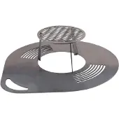 UNUS Grillplaat voor vuurton of vuurschaal 60 cm staal