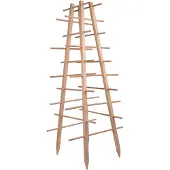 UNUS Klimpiramide planten voor klimplanten hout 143,5 cm naturel