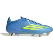 Adidas F50 Elite IJzeren-Nop Voetbalschoenen (SG) Blauw Neongeel