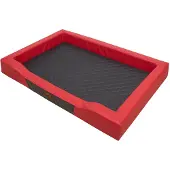HOBBYDOG Deluxe - Hondenmand - Rood/Czarny - 120x80 cm