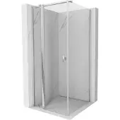 Mexen Mist T douchecabine scharnierend 70 x 70 , transparant, chroom - 8A4T-070-070-01-00