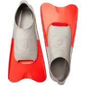 Madwave Pool Colour Short Swimming Fins Rood,Zilver EU 38-39