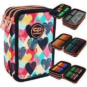 CoolPack Jumper Chocolove Etui 3-vaks met Vulling