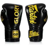 Super Merchant x Glory BGVG1 Bokshandschoenen Zwart/Goud – 12 oz – Premium Leer