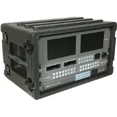 SKB R6S ondiep roto-molded rack 6U