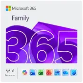 Microsoft 365 Family | 12 maanden | 6 gebruikers | thuisgebruik | studenten