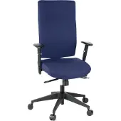 Hjh OFFICE PRO-TEC 300 - Professionele bureaustoel Donkerblauw