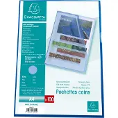 Exacompta L-map A4 Blauw PP (Polypropeen) 1000 Stuks