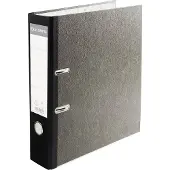 Exacompta 20x Prem'Touch Ordner met hefboom - rug 80mm - A4 - Grijs-Zwarte rug - 9074B
