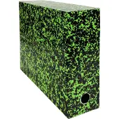 Exacompta 5x ANNONAY Transportdoos Rug 90mm - Groen - 89723E