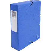 Exacompta Archiefdoos 50832E Blauw Gewafeld glanskarton 25 x 33 cm 6 Stuks