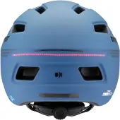 Bypoint Urban LED Fietshelm (U-ERT) - Met Geïntegreerd Licht & Fidlock Sluiting - USB-C - Ice Blauw - Medium (54-58 cm)
