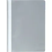 Exacompta 25x Snelhechtmap PP standaardkwaliteit - A4 - Grijs - 449210B