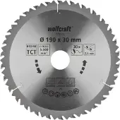 Wolfcraft 6736000 Hardmetaal-cirkelzaagblad 190 x 30 mm Aantal tanden: 30 1 stuk(s)