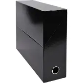 Exacompta 5x Iderama Transportdoos 90mm - Zwart - 89921E