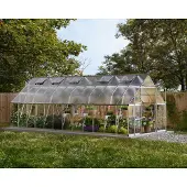 Palram - Canopia Tuinkas Balance 724x304x257 - Hybride - Zilver - 304x724x257cm