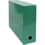 Exacompta 5x Iderama Transportdoos 90mm - Donkergroen - 89933E