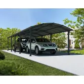 Canopia Palram |- Carport Arcadia - Enkel - Donkergrijs/brons - 1077x360cm