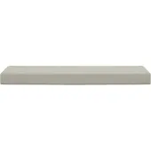 vidaXL Buitenstoel Kussen Grijs 111,5 x 40 x 8 cm 100% Polyester
