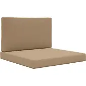 vidaXL Buitenbankkussen Polyester Taupe 80 x 80 x 8 cm