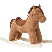 Kids Concept Hobbelpaard Vera - Speelgoed Katoen Brown - 1000908