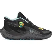 Under Armour GS JET '25 Basketbalschoen Zwart