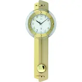AMS funkwandklok, met radio-gestuurd uurwerk, afmetingen 25x70x7 cm, modelnummer 5267