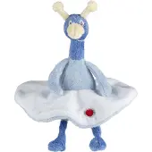 Happy horse Pauw Polly Knuffel 18cm - Blauw - Baby knuffel