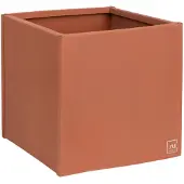 UNUS Plantenbak Bloembak Bloempot vierkant 40x40x40 cm roestlook