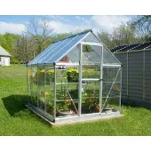 Palram Tuinkas Hybrid 6x8 - Hybride - Zilver - 185x247x208cm