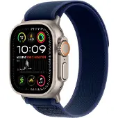 Apple Watch Ultra 2 4G 49mm Zilver Trail Band Blauw M/L