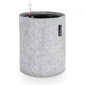 Lechuza TRENDCOVER 23 VILT - Plantenbak - met uitneembare binnenbak - met bewateringssysteem - ALL-IN-ONE set met LECHUZA-PON - light grey