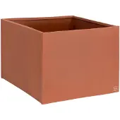 UNUS Plantenbak Bloembak Bloempot vierkant 80x80x80 cm roestlook