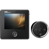 MBG line Deurspion met LCD-scherm van 2,8" (DD2), breetbeeldlens van 90 graden, ingebouwde geheugen, deurbel functie, batterijvoeding, geschikt voor thuis, kantoor en beveiliging
