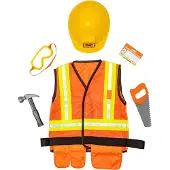 Melissa & Doug Construction Worker Role Play Costume Set