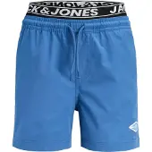 Jack & Jones Junior Zwemshorts 'JPSTMAUI' blauw / zwart / wit